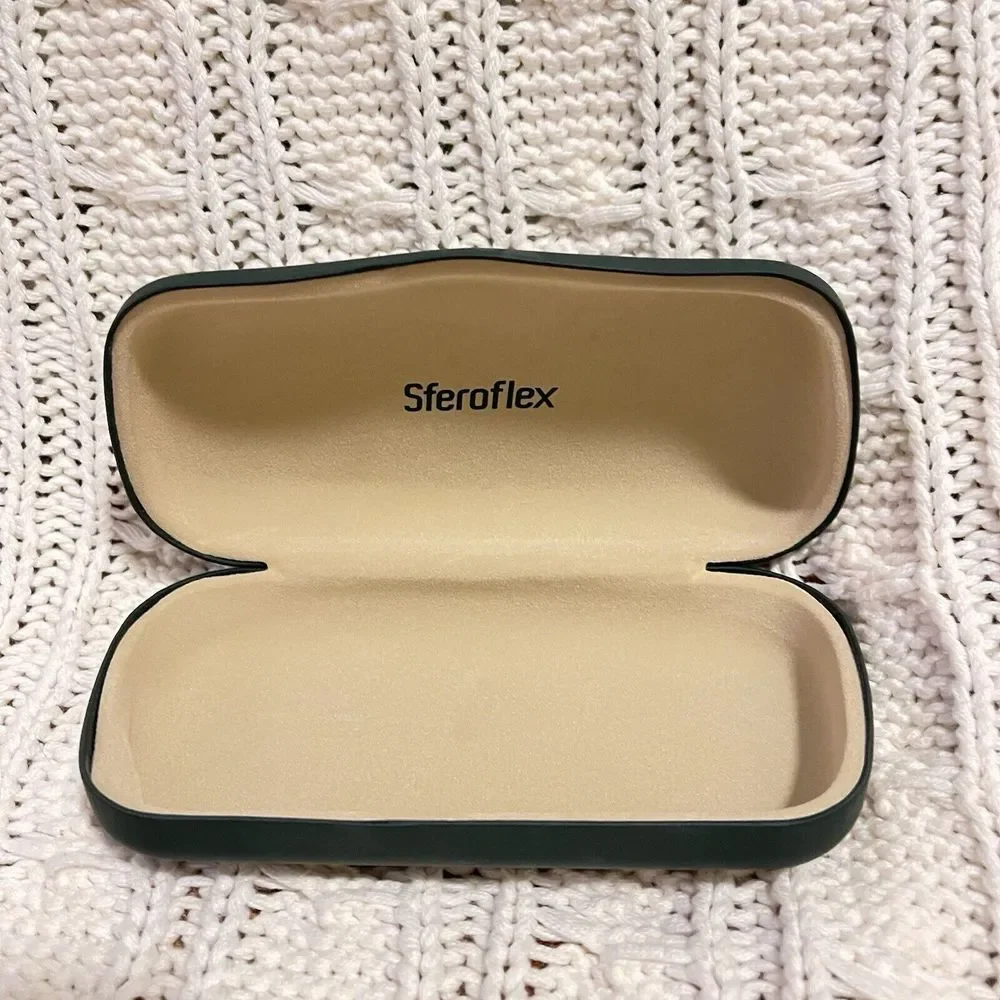 Sferoflex Hard‎ Clamshell Sunglasses Case Dark Green Case Only